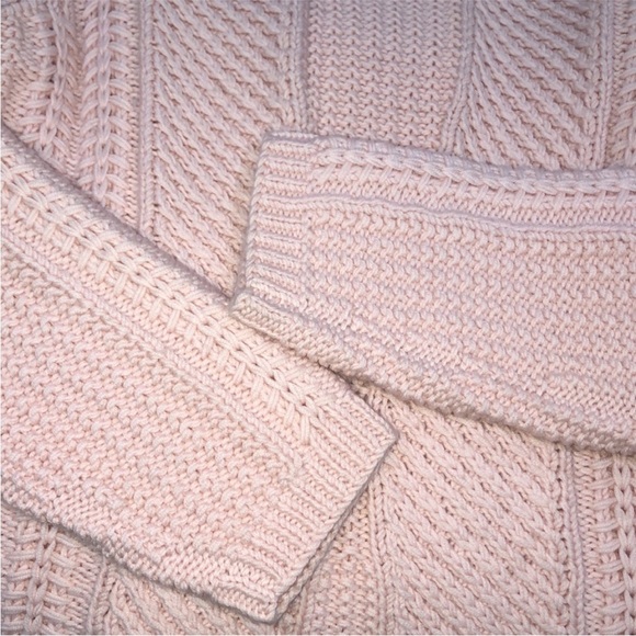 Carlisle Pink Cowl Neck Sweater 100% Wool - Picture 5 of 6